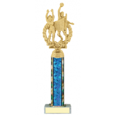 Trophies - #B-Style Volleyball Co-Ed Double Action Laurel